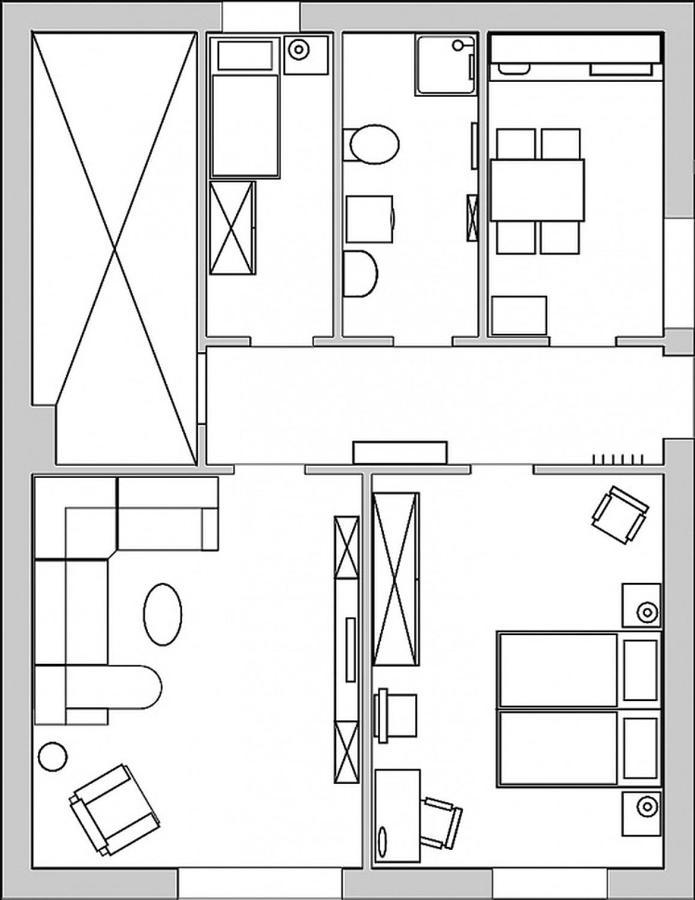 שרבאוץ Strandlaeufer Strandlaeufer Appartement 2 מראה חיצוני תמונה